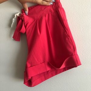Lululemon hot pink shorts